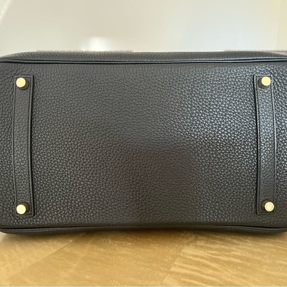 Hermès Birkin 35 noir ( black) Togo gold hardware in excellent condition - Picture 13 of 16